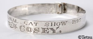 Collar presented to Cosey